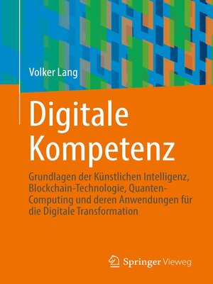 cover image of Digitale Kompetenz